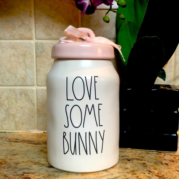 Rae Dunn Other - 🆕💕 RAE DUNN LL "LOVE SOME BUNNY" Canister.